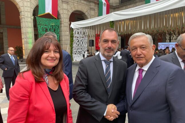 Με τον πρόεδρο του Μεξικού Αντρές Ομπραδόρ συναντήθηκε ο Κατσανιώτης ΦΩΤΟ