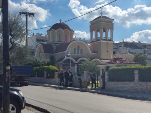 Ταραμπούρα: Αρπαξε φωτιά στο εκκλησάκι του Αγίου Αιμιλιανού αλλά όλα καλά...