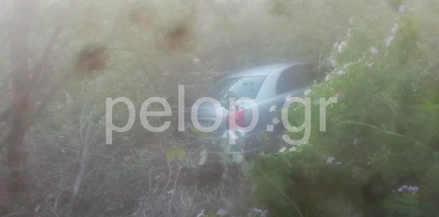 Πάτρα: Αυτοκίνητο έπεσε σε ρέμα στην Αρόη