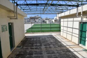 Νέες φωτογραφίες από το γήπεδο Προσφυγικών που «πρασινίζει»