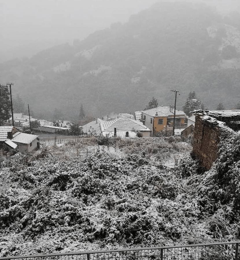 Κακοκαιρία Μπάλλος: Χιόνισε στη Φλώρινα – ΦΩΤΟ - ΒΙΝΤΕΟ