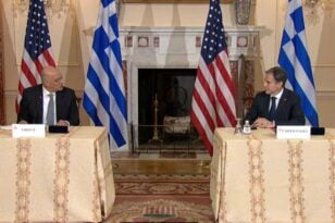 Αμυντική συμφωνία Ελλάδας – ΗΠΑ: Υπέγραψαν Δένδιας και Μπλίνκεν ΒΙΝΤΕΟ