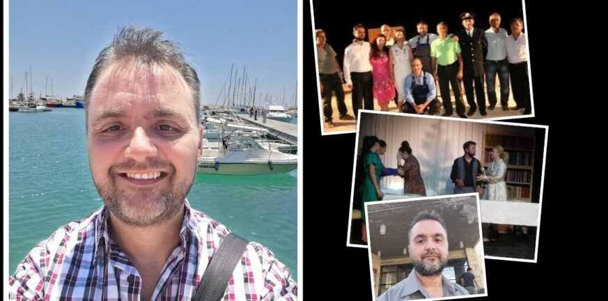 Δημήτρης Μόρφης: Ένας ψυχολόγος που αγαπά το θέατρο - Ξεκινώντας από την Πάτρα και φτάνοντας στην Κύπρο