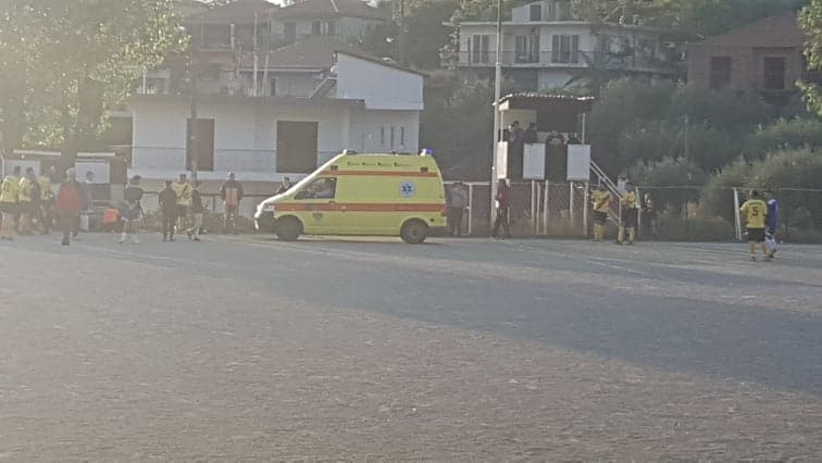 Αιτωλοακαρνανία: Τραυματισμός νεαρού ποδοσφαιριστή στο Ελαιόφυτο-Γαβαλού