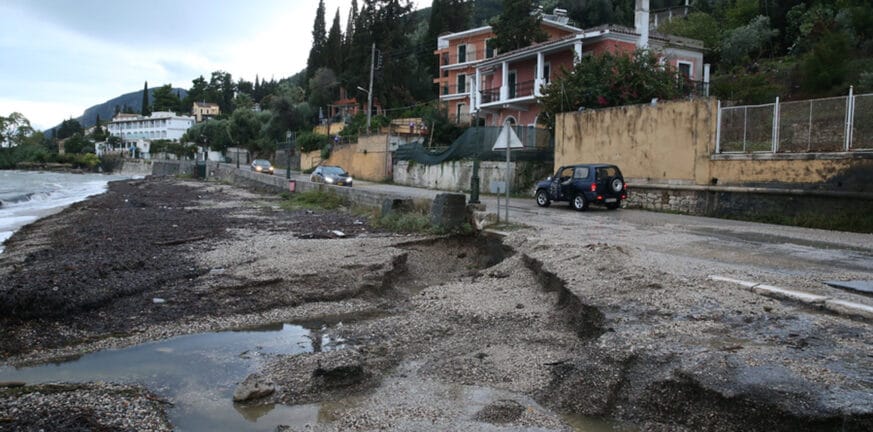ΚΕΡΚΥΡΑ: Ο «Μπάλλος» κατέστρεψε ξενοδοχείο! Οι μεγαλύτερες ζημιές εντοπίζονται στο νότιο κομμάτι του νησιού