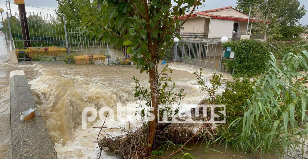 Πλημμυρισμένα σπίτια και προβλήματα από τον «Μπάλλο» στην Ηλεία -Πνίγηκαν ζώα - ΦΩΤΟ - ΝΕΟΤΕΡΑ
