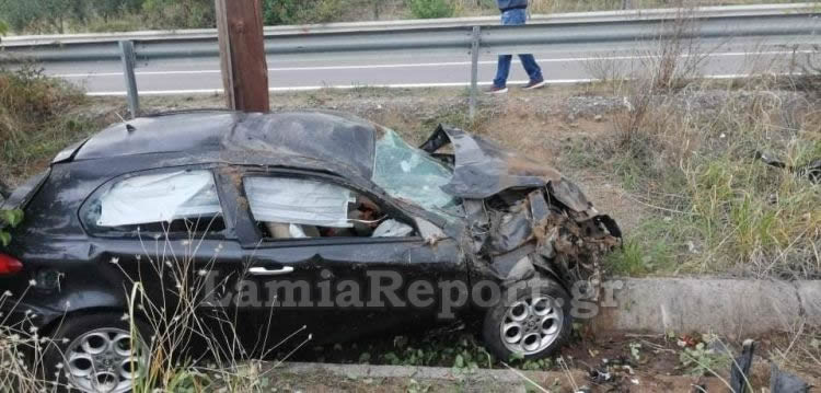 Νεκρός 22χρονος από την Αχαΐα σε τροχαίο στην Αθηνών - Λαμίας ΦΩΤΟ