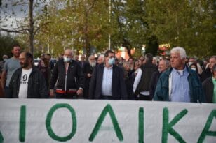 Πάτρα: Συγκέντρωση-διαμαρτυρία για τα αιολικά πάρκα σε περιοχές Natura - Παρών ο Δήμαρχος Κ.Πελετίδης