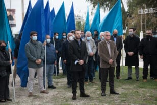 Πάτρα: Πορεία με μπλε σημαίες από τη ΔΕΕΠ για το Πολυτεχνείο - Κουνάβης: Το Πολυτεχνείο ενώνει όλους τους Ελληνες