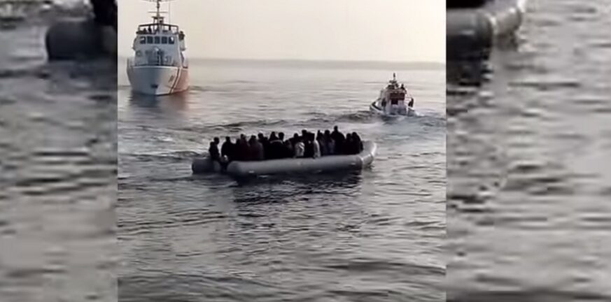 Κόλπα των Τούρκων στο Αιγαίο: Επιχείρησαν να ωθήσουν μετανάστες στην Ελλάδα ΒΙΝΤΕΟ