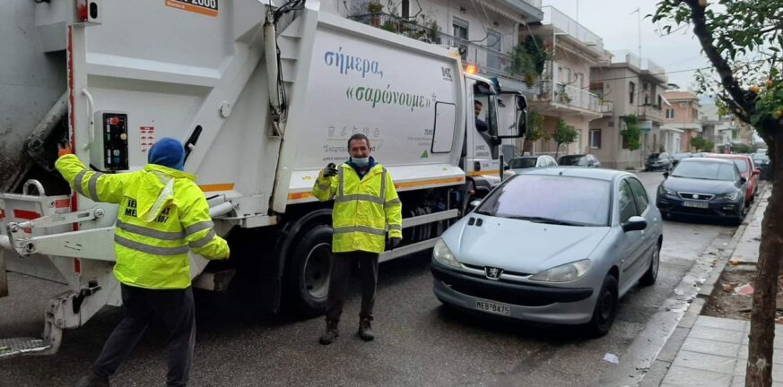 Μεσολόγγι: Έφτασαν σήμερα στο Δήμο τα απορριμματοφόρα από το Δήμο Αθηναίων - ΦΩΤΟ