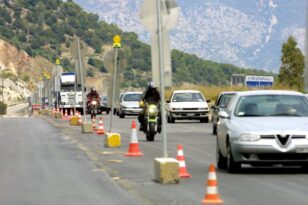 Κυκλοφοριακές ρυθμίσεις στις εθνικές οδούς Αθηνών - Κορίνθου και Αθηνών - Λαμίας