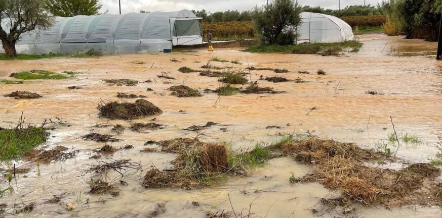 Δυτική Αχαΐα - Κακοκαιρία: Μέσα σε έξι ώρες έβρεξε όσο όλο τον Νοέμβριο