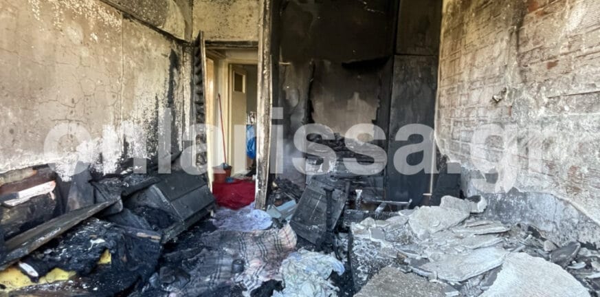 Λάρισα: Τραγικός θάνατος 52χρονου από πυρκαγιά μέσα στο σπίτι του