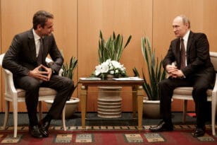 «Έκλεισε» η συνάντηση Κυριάκου Μητσοτάκη - Βλαντιμίρ Πούτιν στη Μόσχα