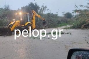 Δυτική Αχαΐα: Πλημμύρισε ο κάμπος - Επί ποδός συνεργεία του Δήμου και εργολάβοι - ΦΩΤΟ