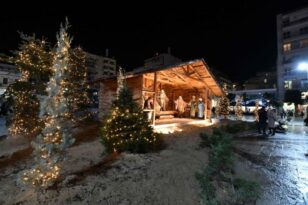 Πάτρα: Τελετή έναρξης Χριστουγεννιάτικων εκδηλώσεων - ΝΕΕΣ ΦΩΤΟ