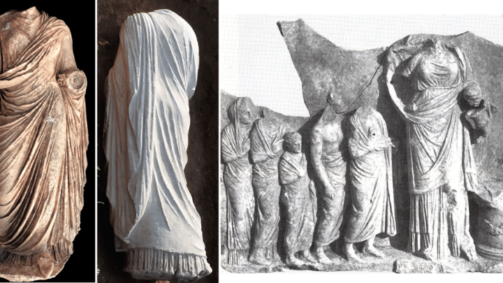 Άγαλμα γυναικός με ποδήρη χιτώνα βρέθηκε στην αρχαία Επίδαυρο