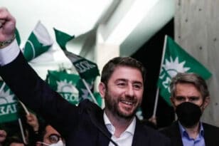 Πού γιόρτασε τη νίκη του ο νέος πρόεδρος του ΚΙΝΑΛ Νίκος Ανδρουλάκης