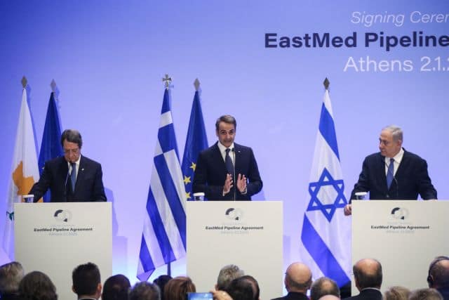 Τριμερής Ελλάδας, Κύπρου και Ισραήλ: Δείτε live τις δηλώσεις Μητσοτάκη, Αναστασιάδη και Μπένετ