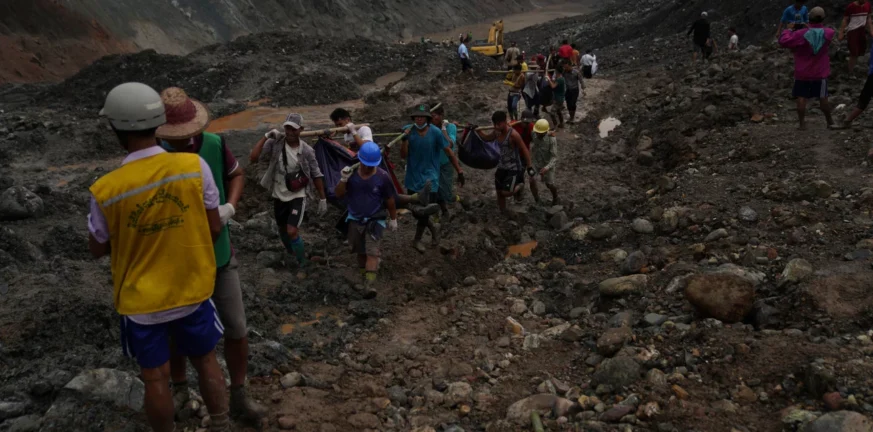 Μιανμάρ: Ένας νεκρός και 70 αγνοούμενοι εξαιτίας κατολίσθησης σε ορυχείο