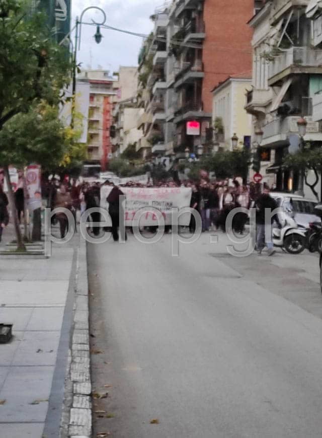 Πάτρα: Πορεία για τον Αλέξη Γρηγορόπουλο από το Παράρτημα - ΦΩΤΟ ΒΙΝΤΕΟ
