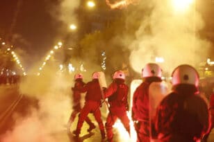 Θεσσαλονίκη: 9 συλλήψεις και 35 προσαγωγές για τα επεισόδια μετά την πορεία για τον Αλέξανδρο Γρηγορόπουλο