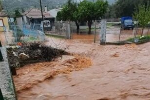 Αιτωλοακαρνανία: Πλημμύρες στο Ξηρόμερο - Συναγερμός σε δύο οικισμούς