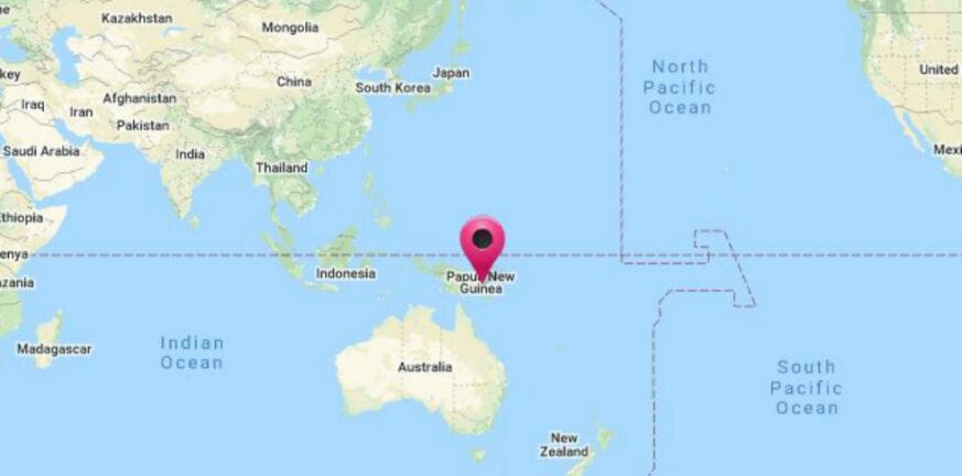 Σεισμός 5,9 Ρίχτερ στην Παπούα Γουινέα