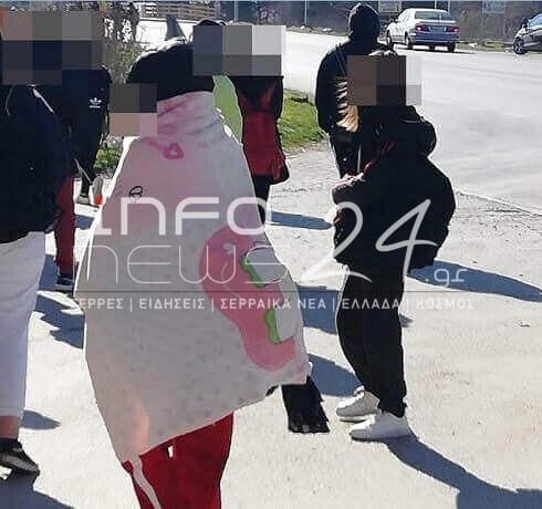 Σέρρες: Οι μαθητές πηγαίνουν σχολείο με κουβέρτες - ΦΩΤΟ