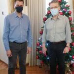σπιράλ: Επίσκεψη Πέτρου Ψωμά στο Δημαρχείο Κοζάνης