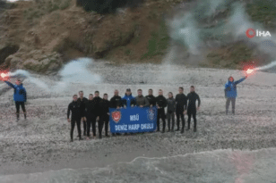Τουρκία – Βίντεο του Ακάρ για το Καστελόριζο – Σπουδαστές κολυμπούν 1.950 μέτρα