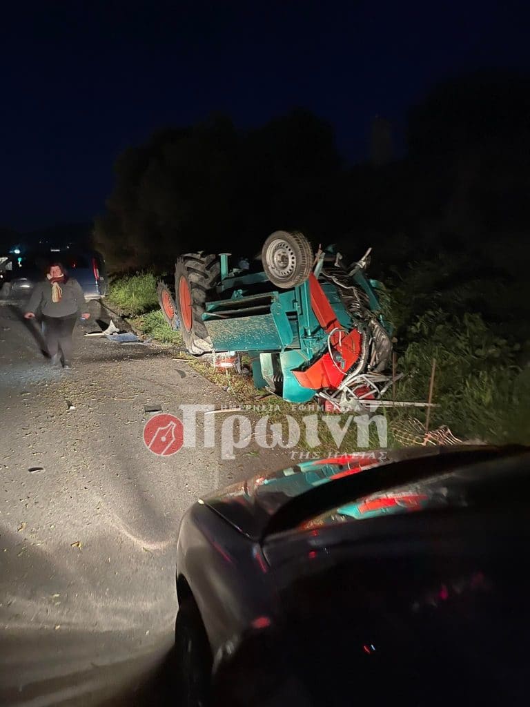 Τροχαίο ατύχημα με τραυματισμό στο Νεοχώρι Ζαχάρως - ΦΩΤΟ
