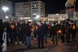 Πάτρα: Στην κινητοποίηση της εστίασης ο Κ. Πελετίδης και στελέχη της δημοτικής αρχής ΦΩΤΟ