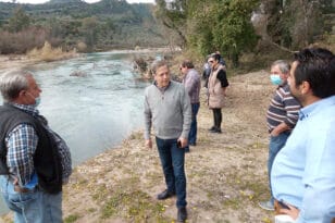 Ηλεία: Στο επίκεντρο οι «κόκκινες ζώνες» του Αλφειού ποταμού - Αυτοψία τεχνικού κλιμακίου στο Λούβρο
