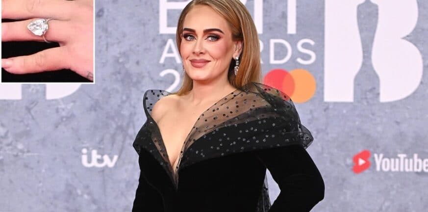 Η εμφάνιση της Adele που δημιούργησε ερωτήματα για τη σχέση της με τον Ριτς Πολ