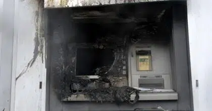 ATM,Οβρυά,έκρηξη