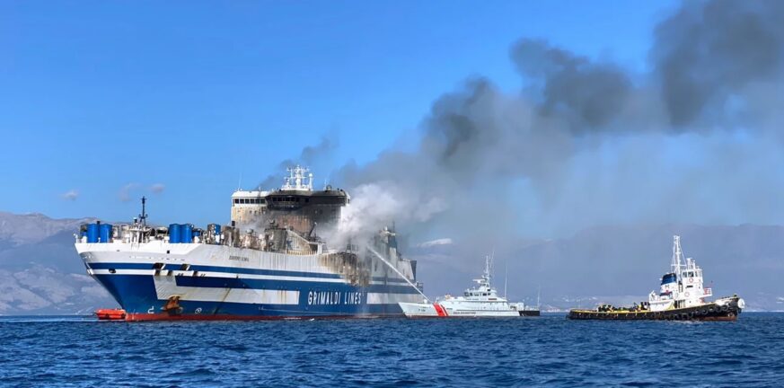 Euroferry Olympia - Όμιλος «Grimaldi»: «Το πλοίο είχε επιθεωρηθεί στις 16/2 από τις ελληνικές λιμενικές αρχές»