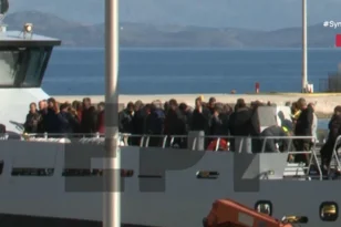 Φτάνουν στην Κέρκυρα οι πρώτοι επιβάτες του πλοίου Euroferry Olympia - ΒΙΝΤΕΟ