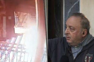 ΒΙΝΤΕΟ Ντοκουμέντο από την έκρηξη με γκαζάκια στο σπίτι του Δημήτρη Καμπουράκη