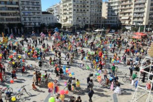 Πατρινό Καρναβάλι: Έλαμψε καρναβαλικά η πόλη στην Ποδηλατάδα Μεταμφιεσμένων - ΦΩΤΟ