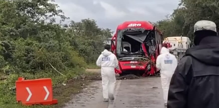 Μεξικό - Τροχαίο: 8 νεκροί από τη σύγκρουση λεωφορείου με φορτηγό - ΒΙΝΤΕΟ