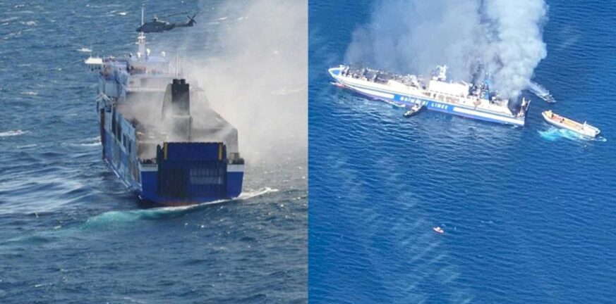 Φωτιά σε πλοίο στην Κέρκυρα: Επιβάτης έζησε ξανά τον εφιάλτη του Norman Atlantic ΒΙΝΤΕΟ