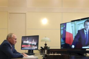Τηλεφωνική επικοινωνία Πούτιν-Μακρόν για την κρίση στην Ουκρανία