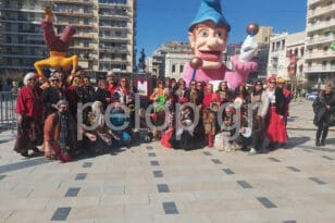 Πατρινό Καρναβάλι 2022: Οι «ΣΦήγΚΕΣ» ξαναρίχτηκαν στη δράση με λατέρνα και γαρύφαλλο στ' αυτί - ΦΩΤΟ
