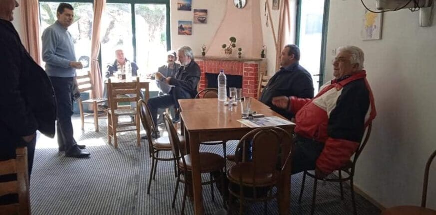 Επισκέψεις Πέτρου Ψωμά σε Σούλι και Ελεκίστρα - Συναντήσεις αντιπροσωπείας του σπιράλ με τους τοπικούς Προέδρους