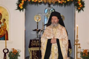 Ευχές του Ιάσονα Φωτήλα για τον Θεοφιλέστατο Επίσκοπο Κερνίτσης κ. Χρύσανθο