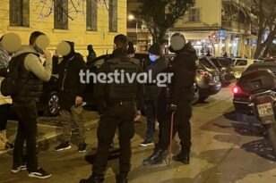 Θεσσαλονίκη: Αστυνομική έφοδος και σε σύνδεσμο του Ηρακλή - Βρέθηκαν στυλιάρια και σκεπάρνι