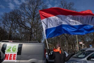Κορονοϊός: Χιλιάδες διαδηλωτές από όλη την Ολλανδία κατέφθασαν στη Χάγη