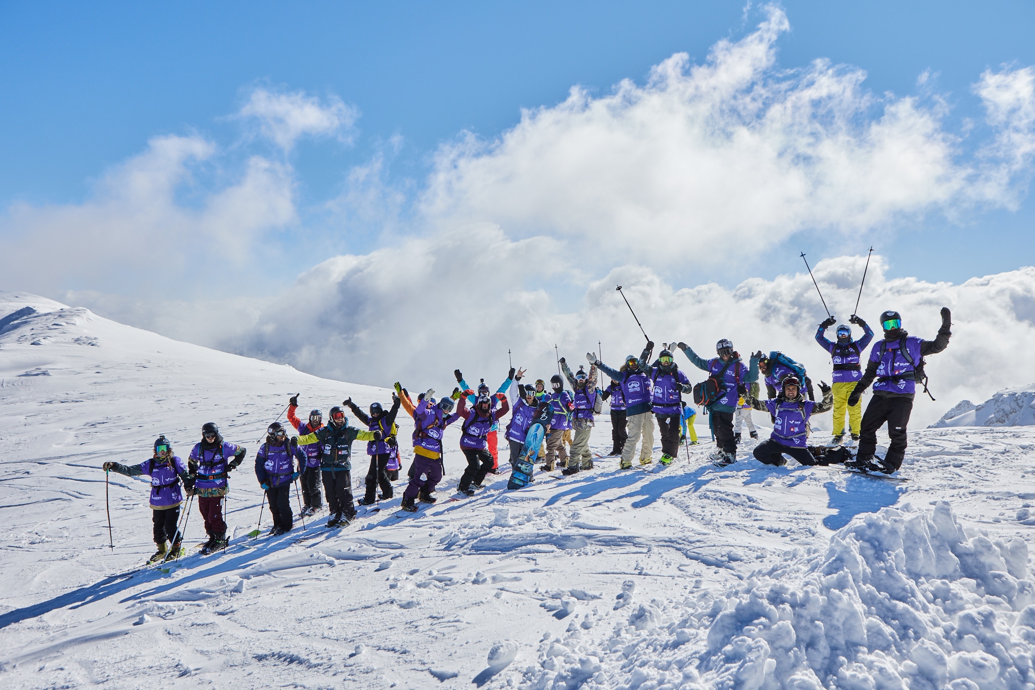 Freeride Contest Mt Helmos 2022: Δείτε φωτογραφίες από την επιτυχημένη διοργάνωση στο Χιονοδρομικό